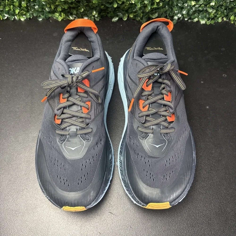 Hoka Stinson ATR 6 Trail Running Shoes Blue Graphite Summer Song Men's Size 11.5
